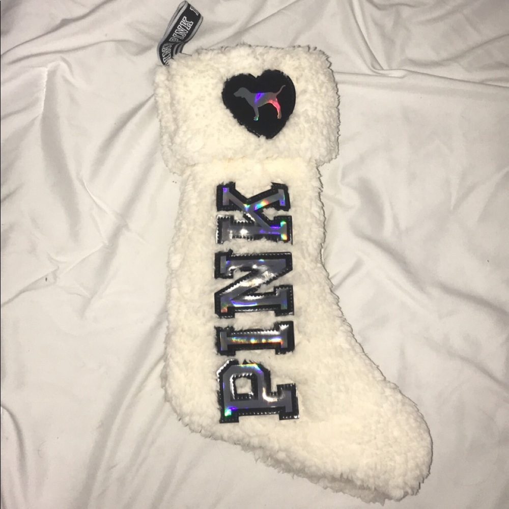 Pink Vs Christmas stocking